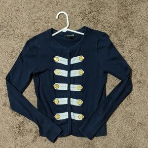 Forever 21 military style cardigan